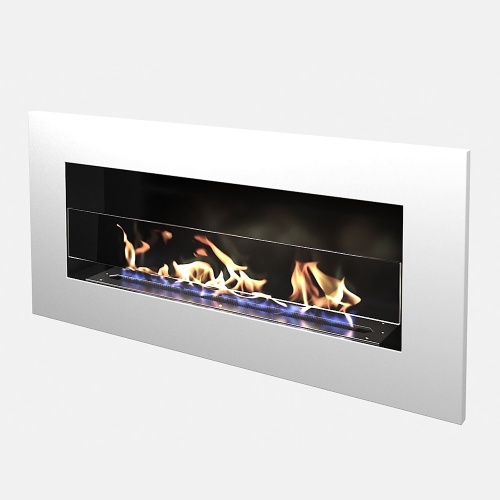 Биокамин "Русский огонь" Блонд 1100V встраиваемый с защитным и декоративным стеклом