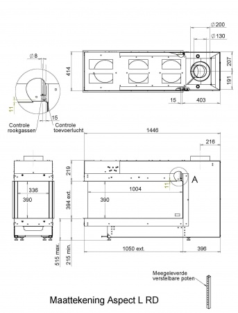 Газовый камин Faber Aspect RD L Газовый камин Faber Aspect RD L