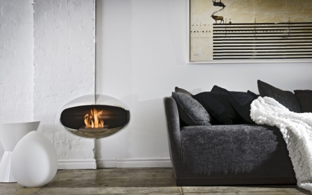 Подвесной биокамин Cocoon Aeris Stainless Steel по цене 202 800 руб.