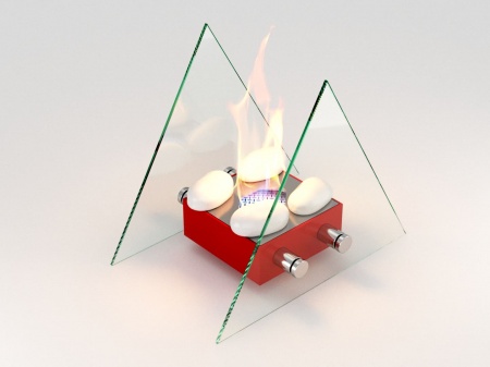 Настольный биокамин Lux Fire "Вулкан" M Красный Настольный биокамин Lux Fire "Вулкан" M Красный по цене 11 490 руб.