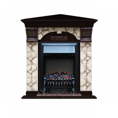 Арочный Карелия угловой (венге)+Fobos Black