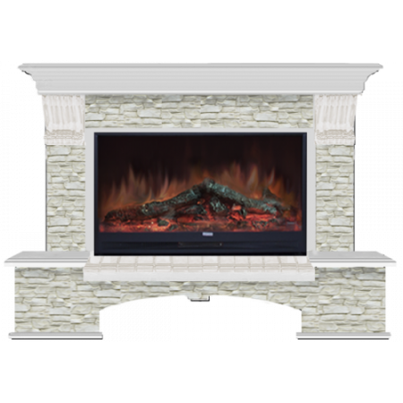 Бостон Грот однотонный 86 (беленый дуб)+Premier S86