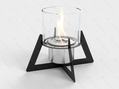 Настольный биокамин Lux Fire "Альфа" (черный) по цене 9 922 руб.