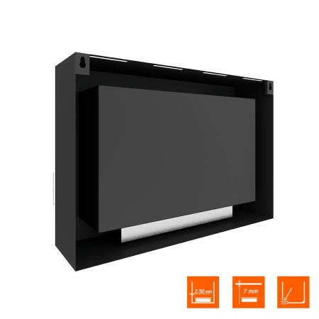 Биокамин SteelHeat WALL ONE 800 черный, стемалит Биокамин SteelHeat WALL ONE 800 черный, стемалит по цене 29 505 руб.