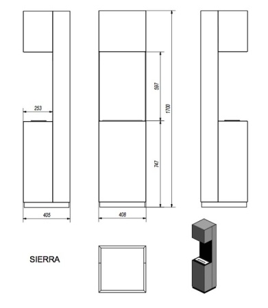 Биокамин Kratki SIERRA, TUV по цене &euro;854